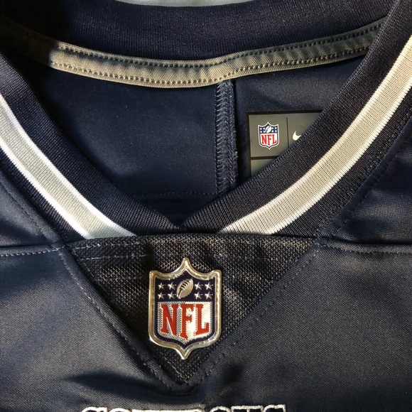NWT Official NFL Dallas Cowboys Jersey (Dak Prescott) Size S - Picture 4 of 6